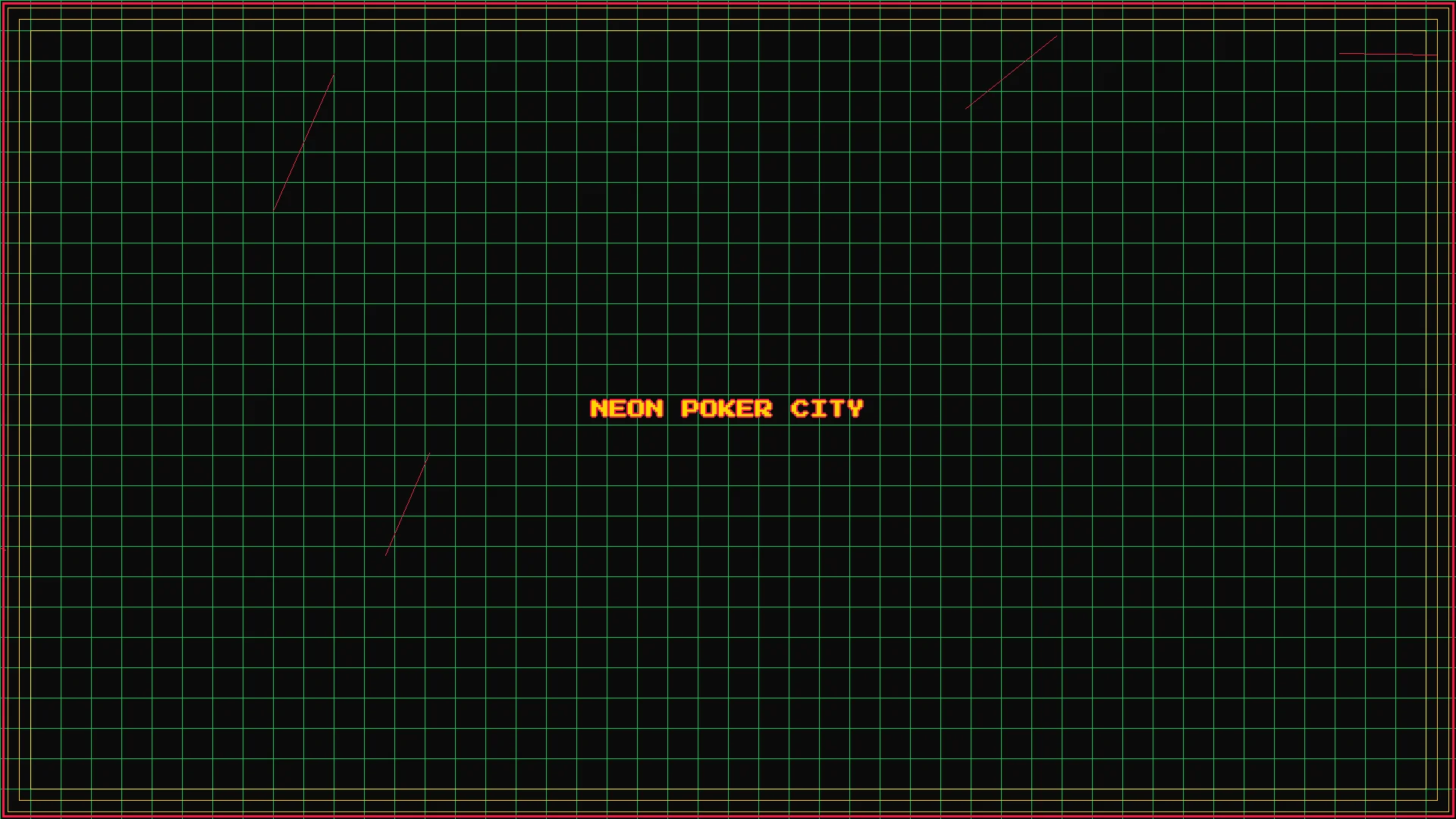 博雅棋牌 霓虹扑克赛博不夜城全景